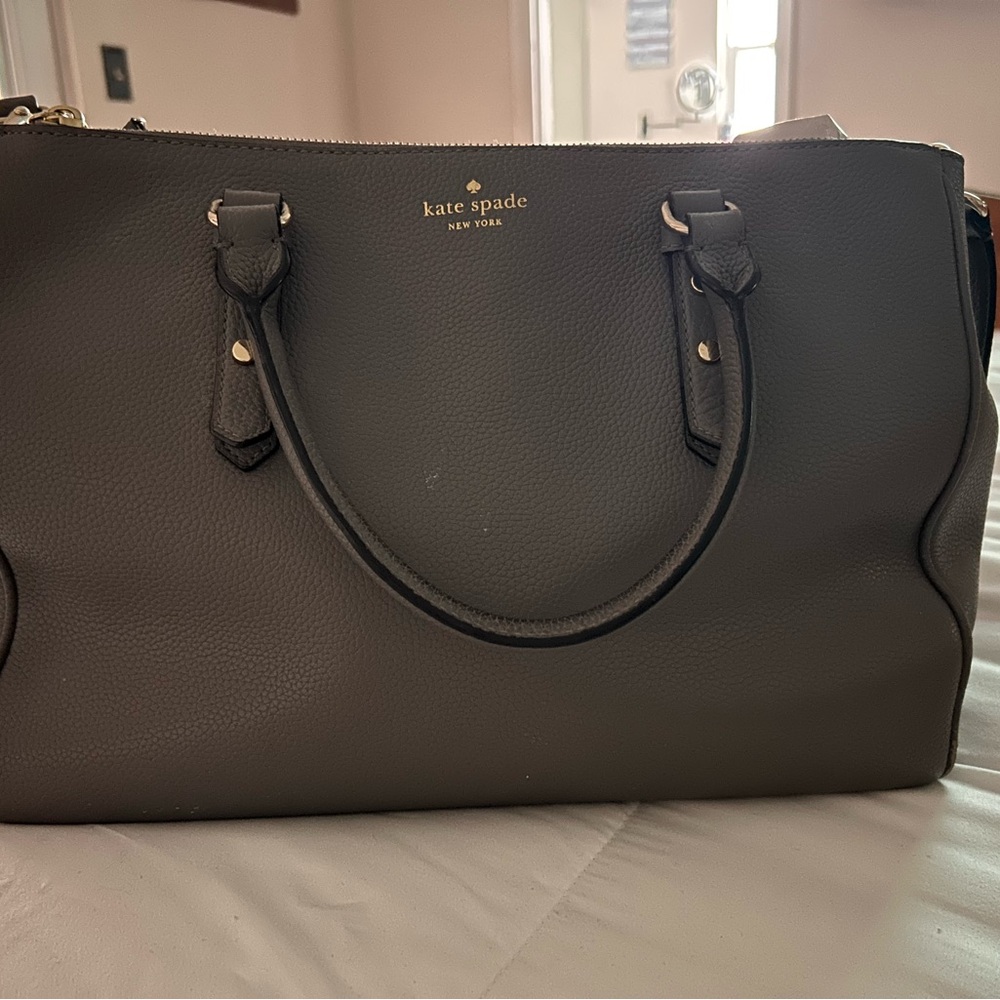 kate spade Black Leather Satchel